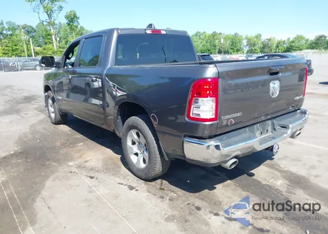 2021 Ram 1500 Big Horn 4X4 5'7 Box from USA, damaged, VIN 1C6SRFFT7MN620668